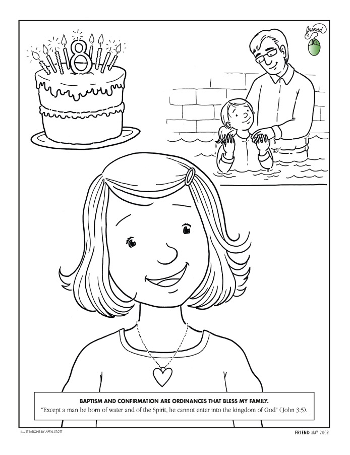 Coloring Pages Jesus Baptism. Baptism Coloring Page
