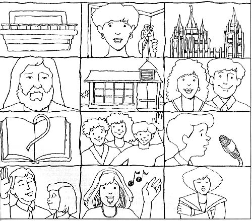 sabbath day coloring pages - photo #10