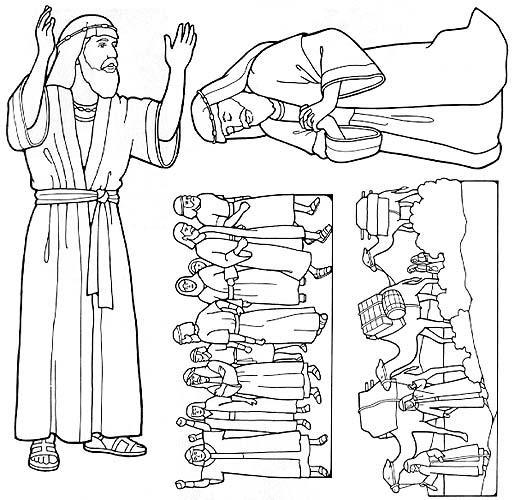daniel obeyed god coloring pages - photo #11