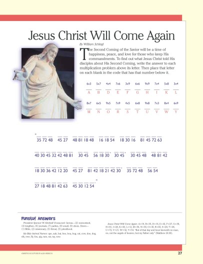 Jesus Christ Will Come Again